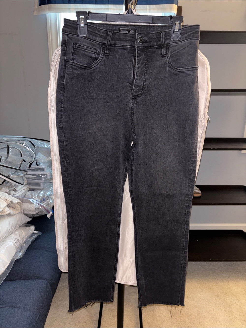 Kut from the Kloth Black Cropped Slim Jeans